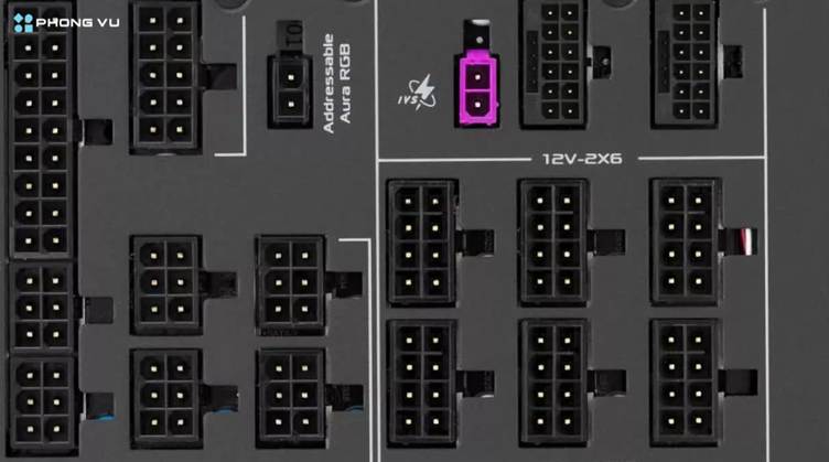 Các loại nguồn modular, semi-modular và non-modular giúp tối ưu việc đi dây trong case
