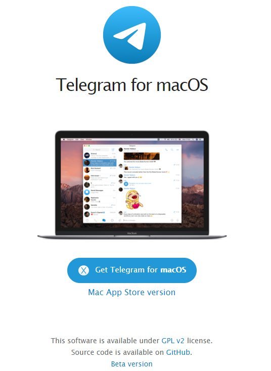 Телеграм на macOS