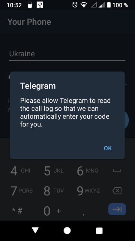 telegram login