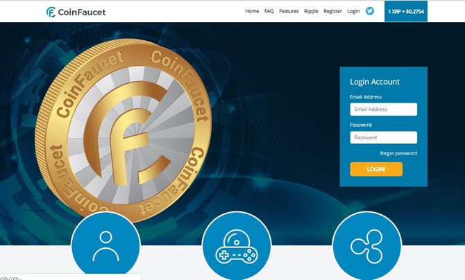 Кранн CoinFaucet.io