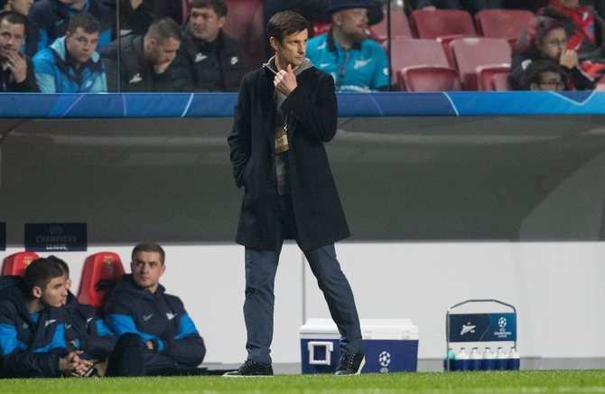 Семак пролетел мимо еврокубков // twitter.com/zenit_spb