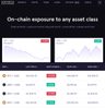 Главное окно биржи Synthetix