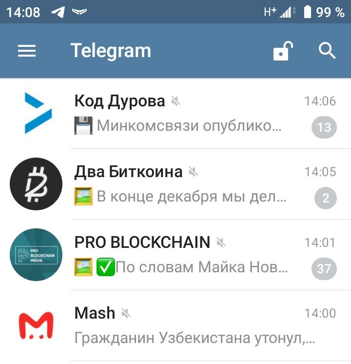 Чаты без уведомлений telegram что это