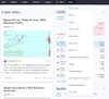 The contents of the “More” menu on the Tradingview platform website