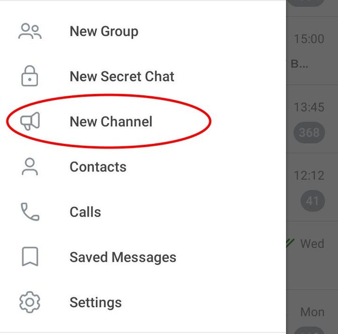 Telegram link Sharing Button