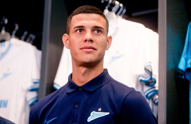 Зенит выкупит Йордана Осорио/ fc-zenit.ru