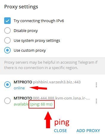 mtproto proxy list