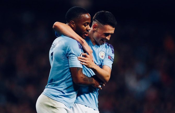 Стерлинг в невероятной форме //twitter.com/ManCity