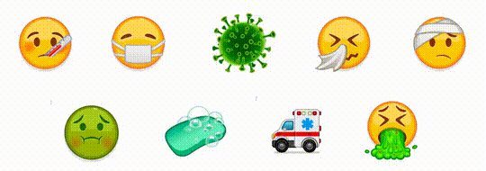 Coronavirus Animated Emojis