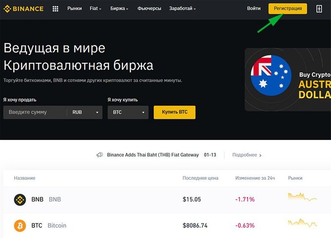 Карта бинанс как получить