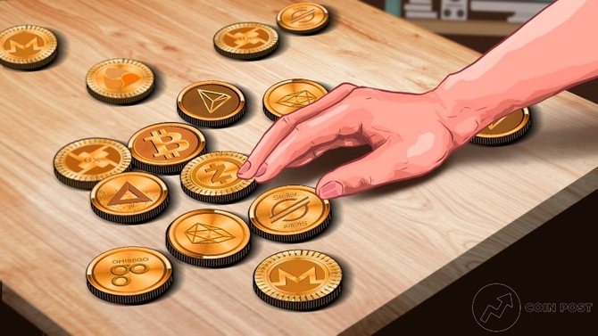 Популярность криптовалют