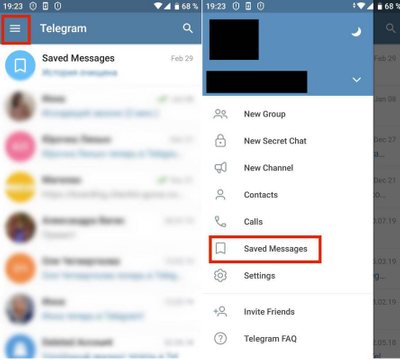 How to Write to Yourself in Telegram: iOS, Android and Computer