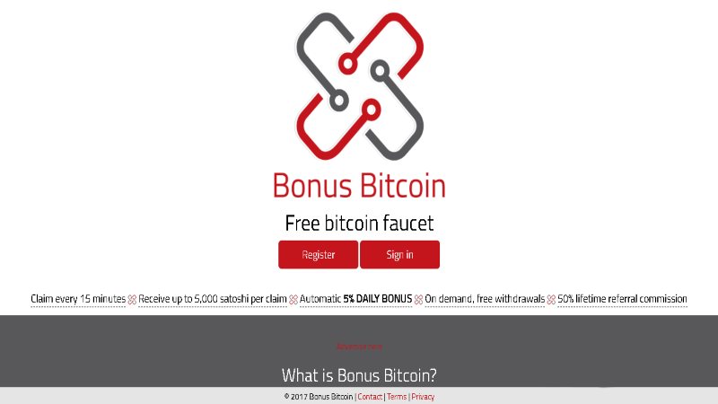 bonus bitcoin sign in