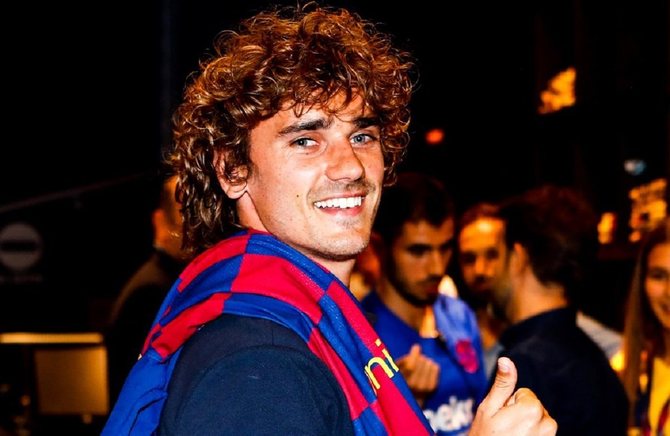 Гризманн сейчас мог играть за Арсенал // twitter.com/FCBarcelona