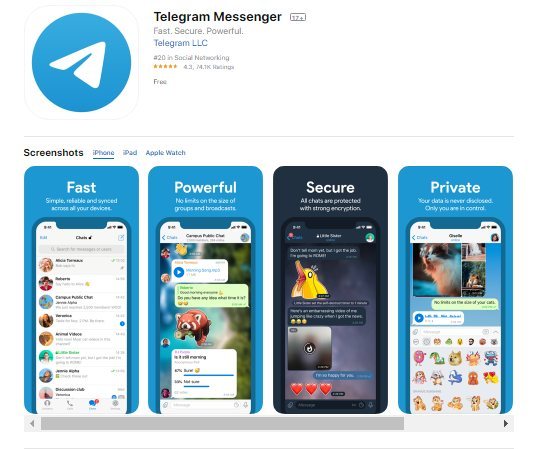 Как русифицировать мессенджер Telegram на iPhone, iPad и Mac