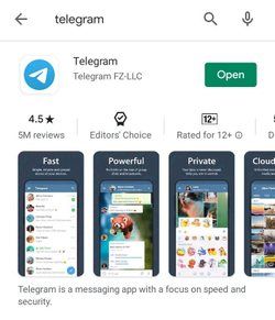 update telegram android