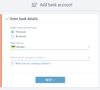 Adding a New Bank Account to the Payoneer Site