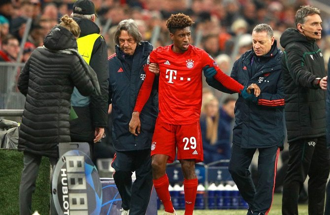 Коман опять выбыл надолго // twitter.com/FCBayernEN