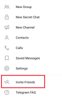 How to invite friends on Android