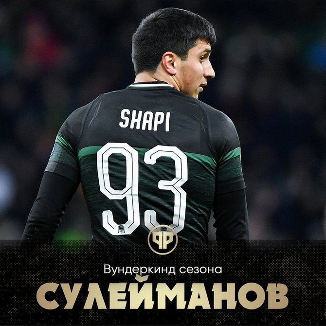 Голы Шапи-Сулейманова после выхода на замену стали обыденностью
