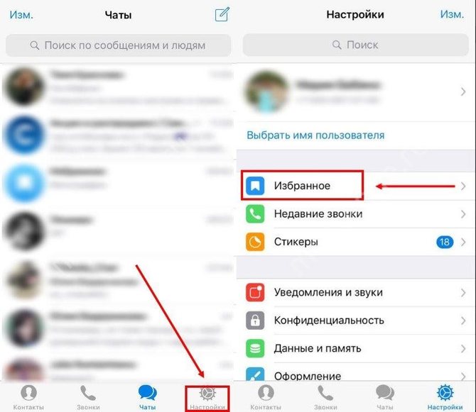 Как написать самому себе в Телеграм на iOS