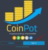 Главная страница кошелька CoinPot