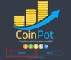 Регистрация на CoinPot