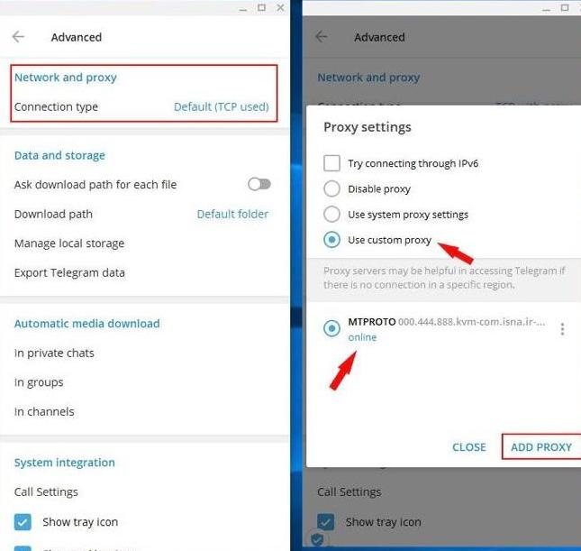 telegram proxy list