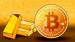 Биткоин и золото
