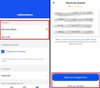 Настройки фразы восстановления данных  // Источник: мобильное приложение Coinbase Wallet