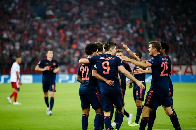 Бавария набрала максимум очков в ЛЧ //twitter.com/FCBayernEN