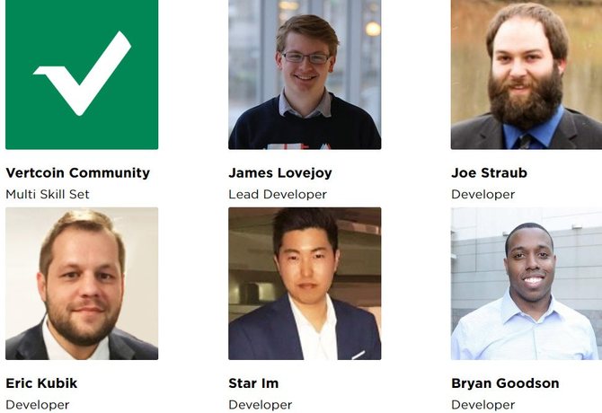 Команда Vertcoin