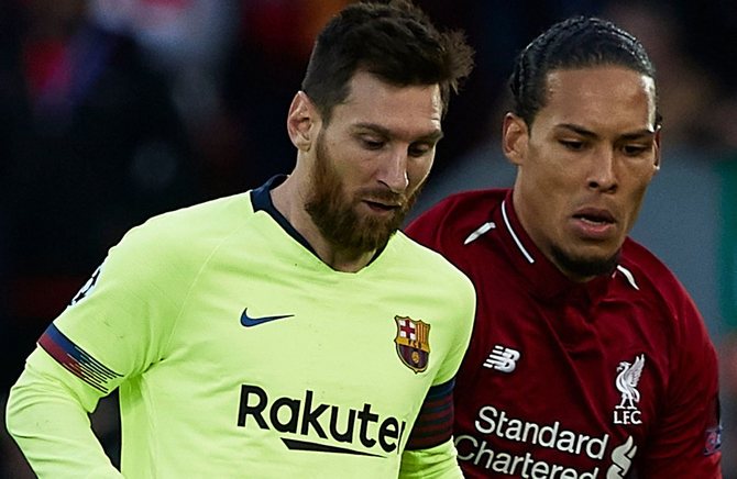 Месси опередил Ван Дейка в борьбе за Золотой Мяч // Sky Sports
