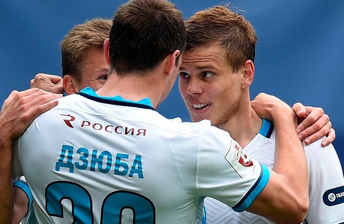 Кокорин вернулся в общую группу Зенита/ ptoday.ru