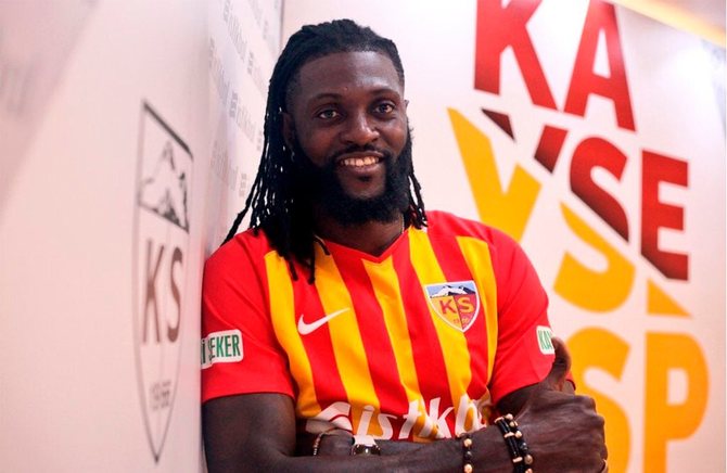 Адебайор перешел в Кайсериспор // http://kayserispor.org.tr