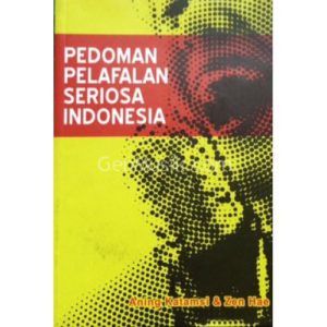 Jual Buku Pedoman Pelafalan Seriosa Indonesia