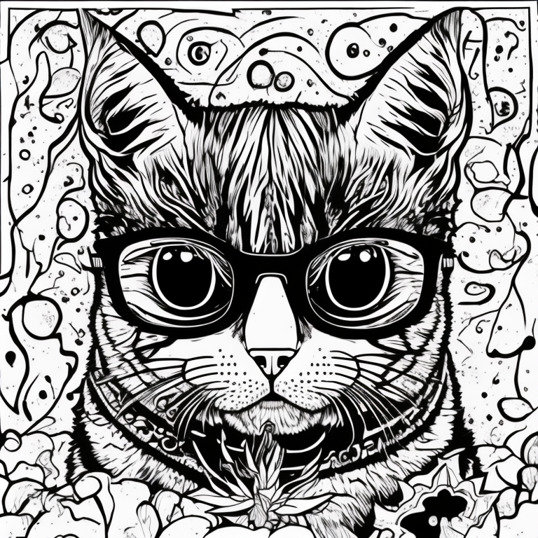 desenhe um gato inteiro, caminhando em uma rua sombria a noite. Crie um desenho em estilo realista com ênfase no gato coloring page