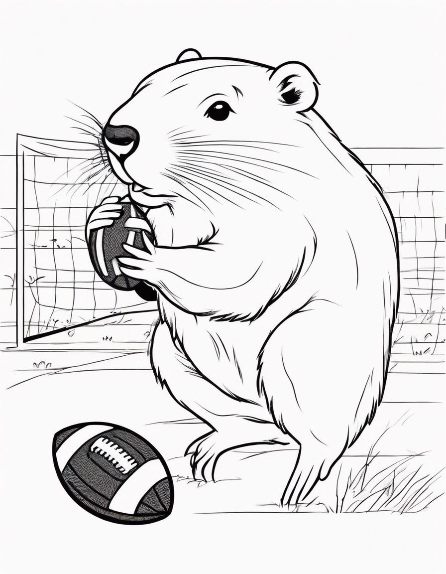 football coloring pages