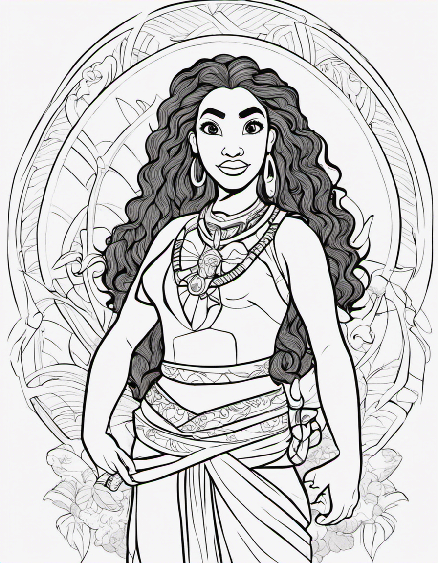 cartoon moana