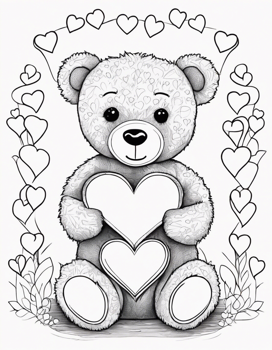 teddy bear coloring pages