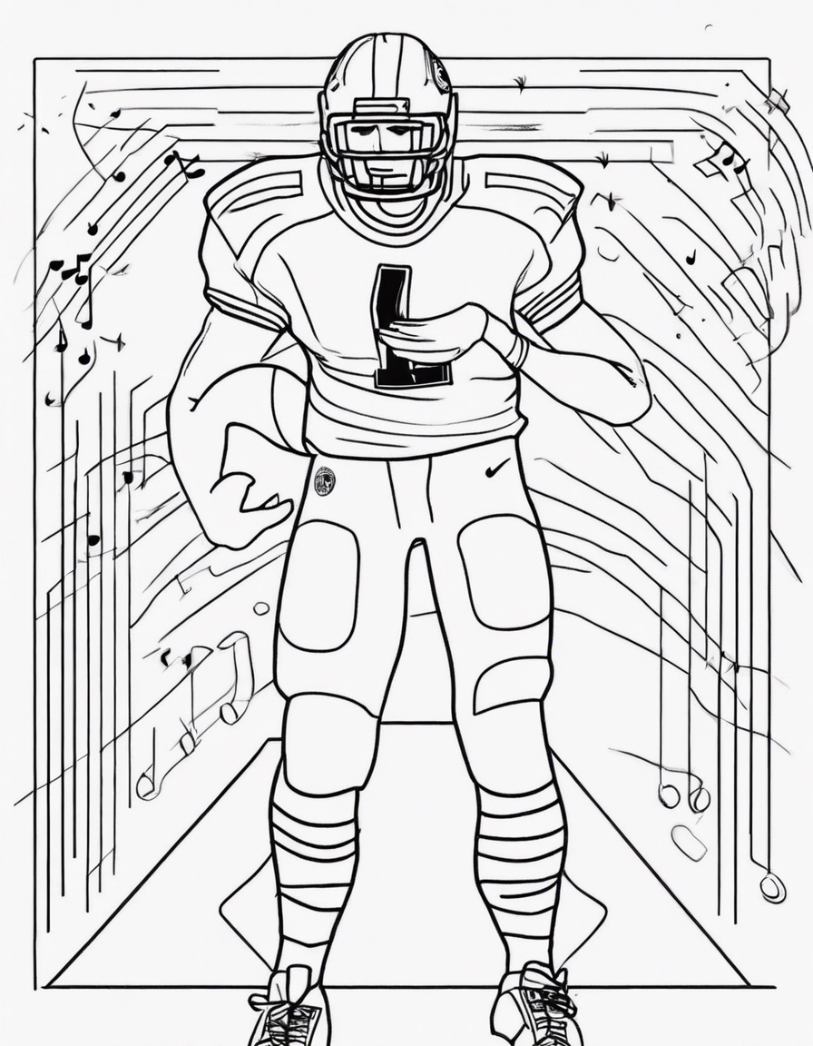 football coloring pages