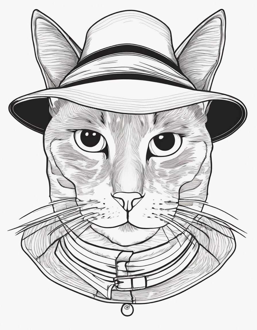 cat coloring pages