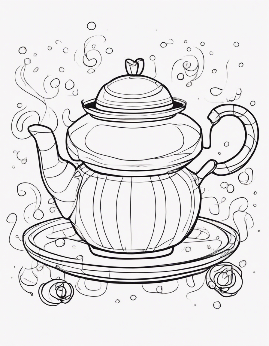 dancing coloring pages