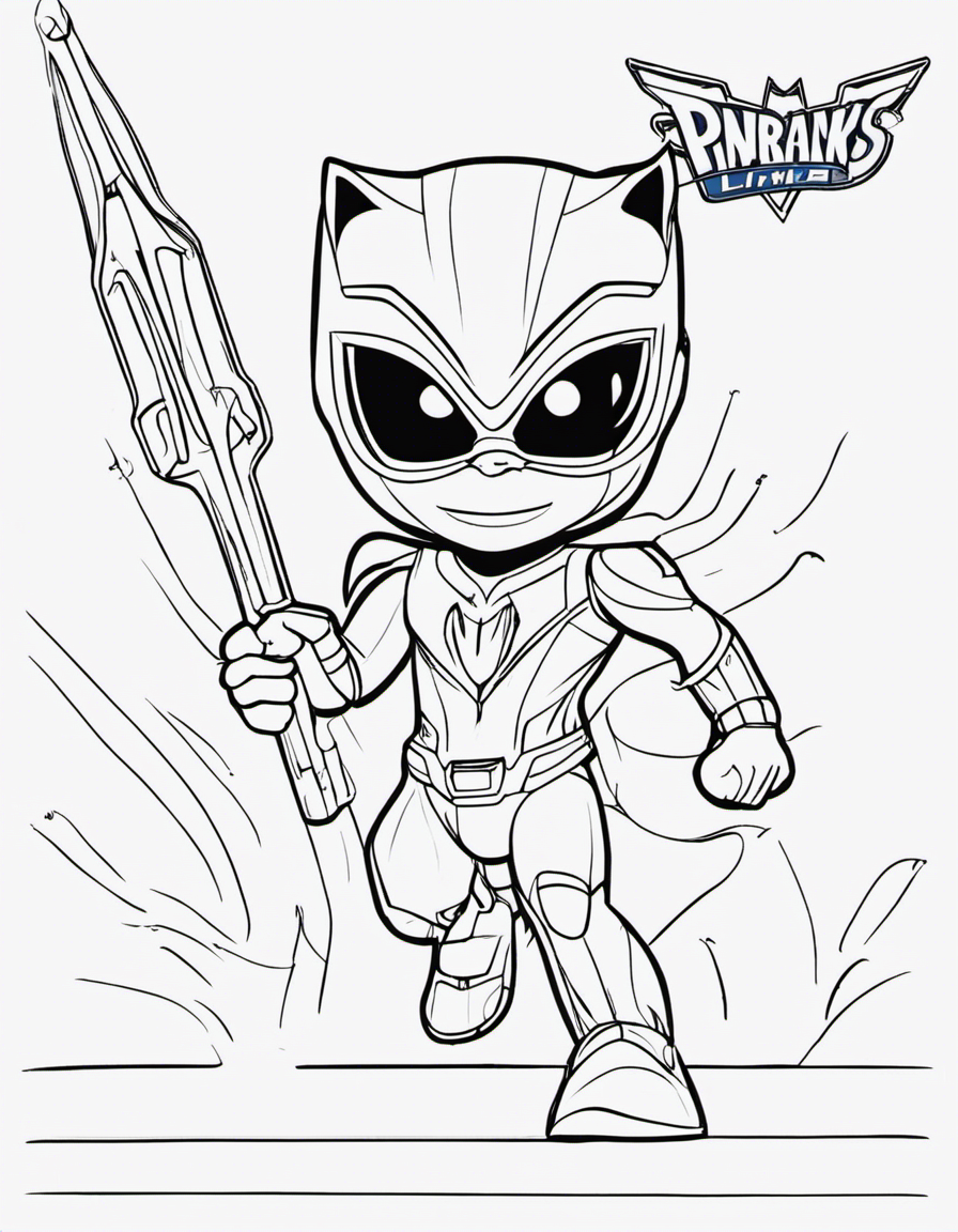 pj masks coloring page