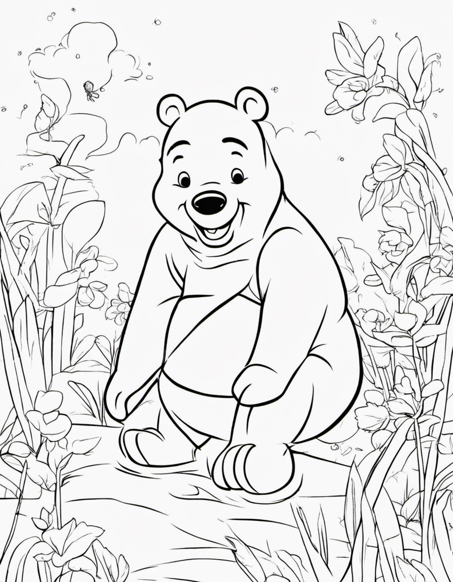 winnie the pooh coloring pages