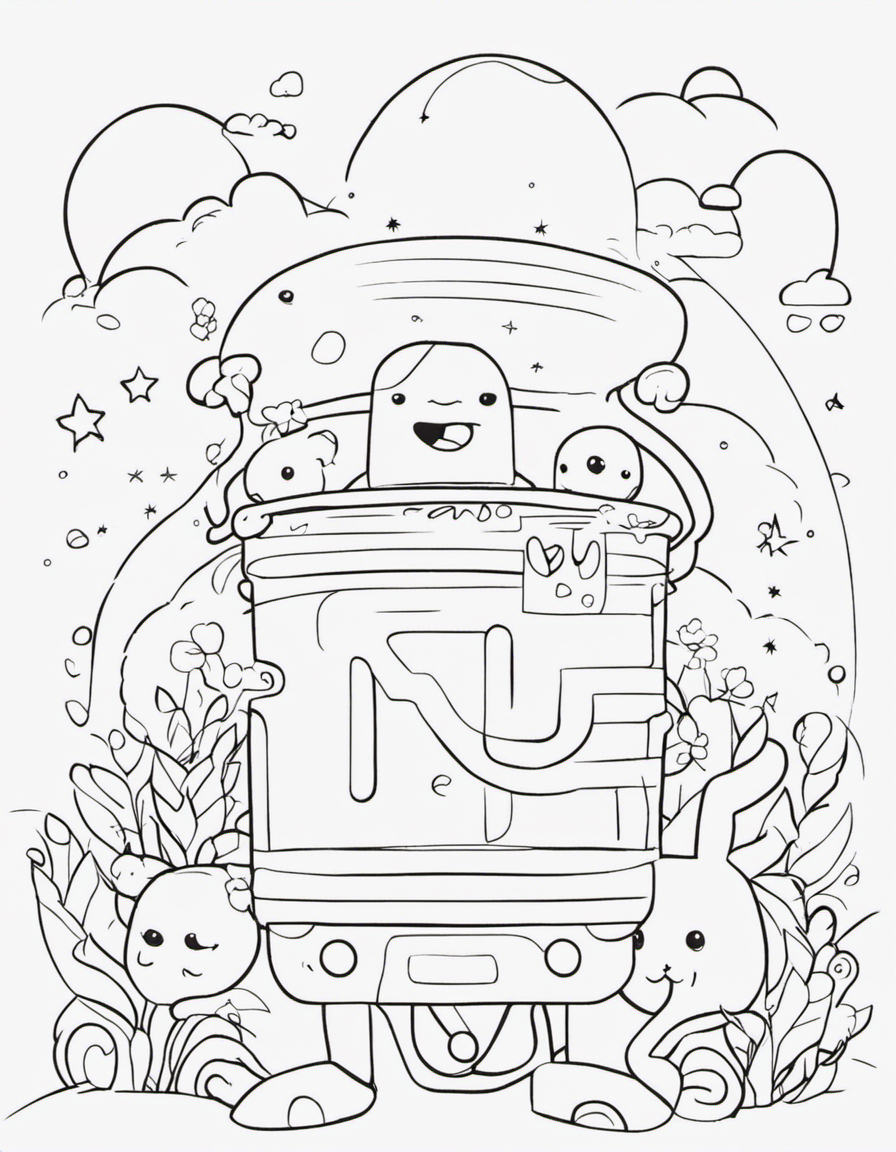 rainbow coloring pages