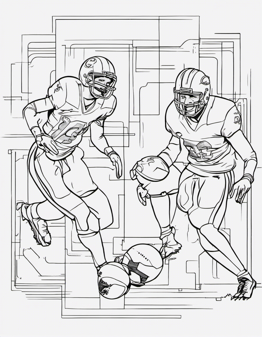 football  coloring page