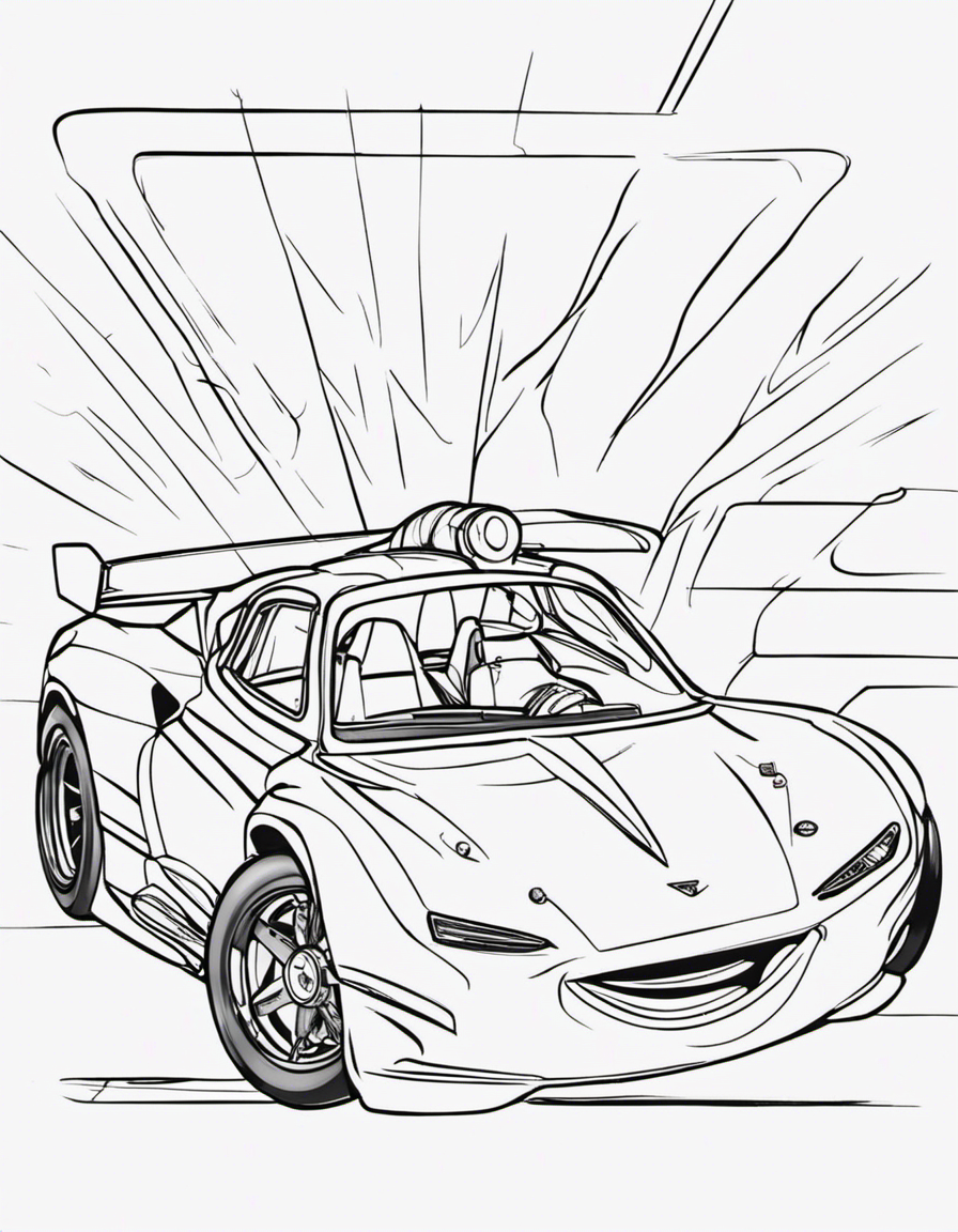 lightning mcqueen coloring pages