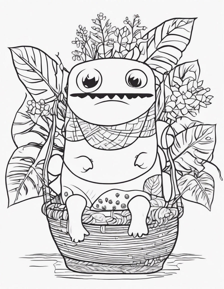 monster coloring pages