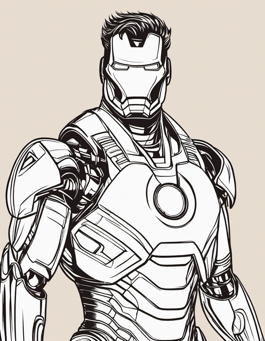 realistic iron man